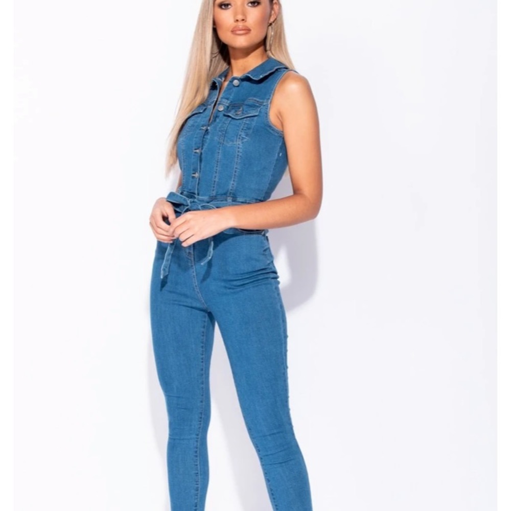 Denim Jean Romper